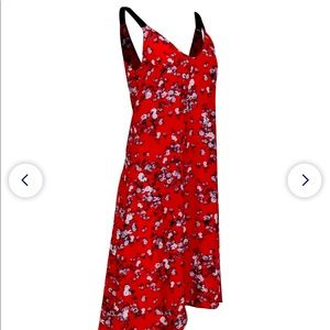 Rag and Bone Red Floral Dress